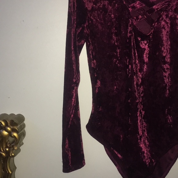 Velvet Bodysuit - Picture 3 of 3